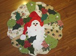 Santa Table Topper