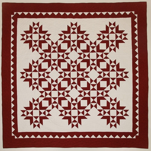 magenta quilt