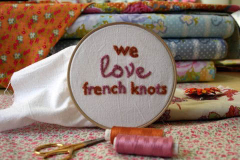 We Love French Knots