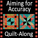 Aiming for Accuracy Quilt-Along: Fabric Requirements