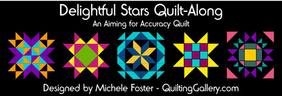 Delightful Stars Quilt-Along