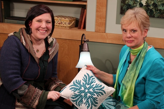 Kim Lapacek and Nancy Zieman