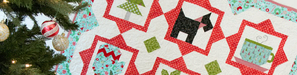 Winter Wonderland: My Milo Mini Quilt